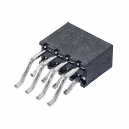 [M22-6550442R] 4+4 Pos. Female DIL Horizontal SMT Conn. (T+R)