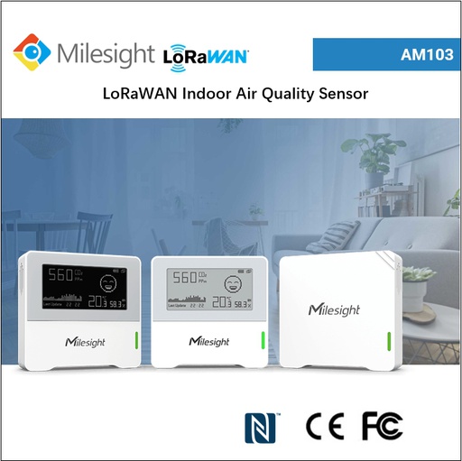 AM102 IAQ LoRaWAN sensor