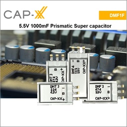 [DMF4B5R5G105M3DTA0] DMF1F Super capacitor 5.5V 1000mF ESR 400mΩ