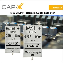 [HW201F] HW201F 5.5V 380mF Prismatic Super Capacitor