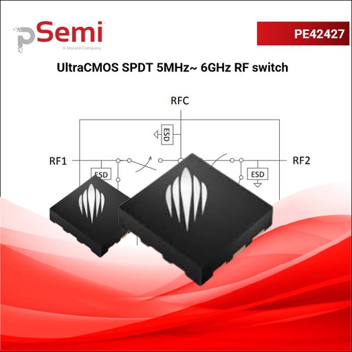 [PE42427A-Z] PE42427 SPDT RF switch