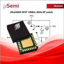 [PE42441C-Z] PE42441 SP4T High Iso RF switch