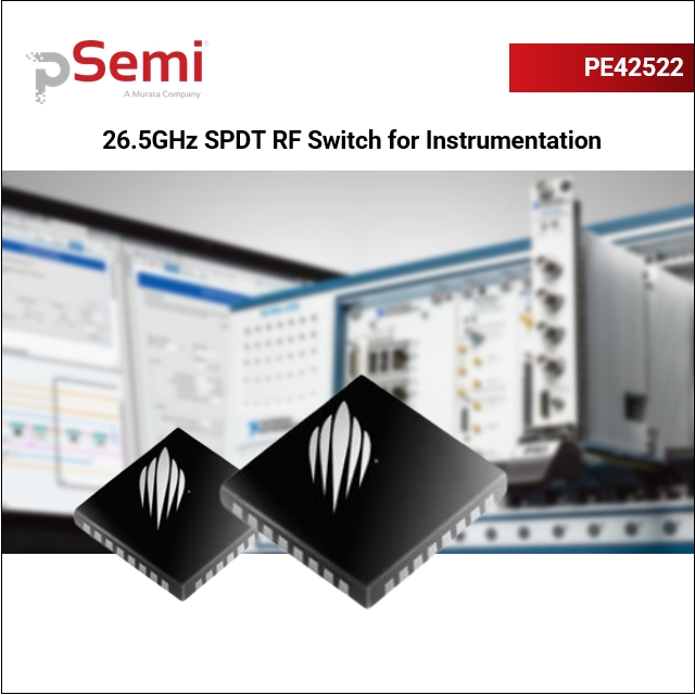 PE42522 SPDT 26.5Ghz Instrumentation Switch | McCoy Components