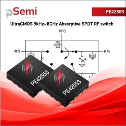[PE42553A-Z] PE42553 Broadband UltraCMOS® SPDT RF Switch