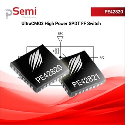 [PE42820MLBA-X] PE42820  UltraCMOS® High Power SPDT RF Switch