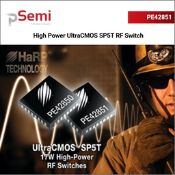 [PE42851MLBA-X] PE42851High power UltraCMOS SP5T RF switch