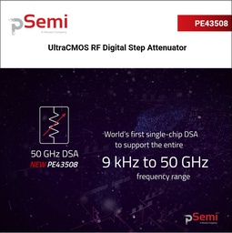 [PE43508A-V] PE43508 UltraCMOS RF Digital Step Attenuator