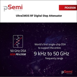 [PE43508A-V] PE43508 UltraCMOS RF Digital Step Attenuator