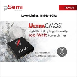 [PE45361A-X] PE45361 Power Limiter, 10 MHz–8 GHz