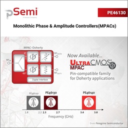 [PE46130A-X] PE46130 MPAC–Doherty (2.3–2.7 GHz)