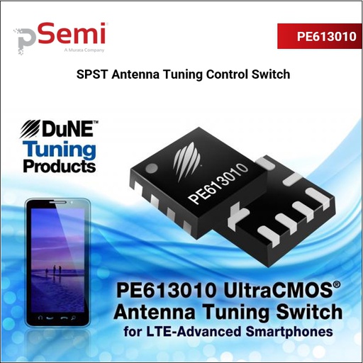 [PE613010MLAA-Z] PE613010 SPST Antenna Tuning Control Switch