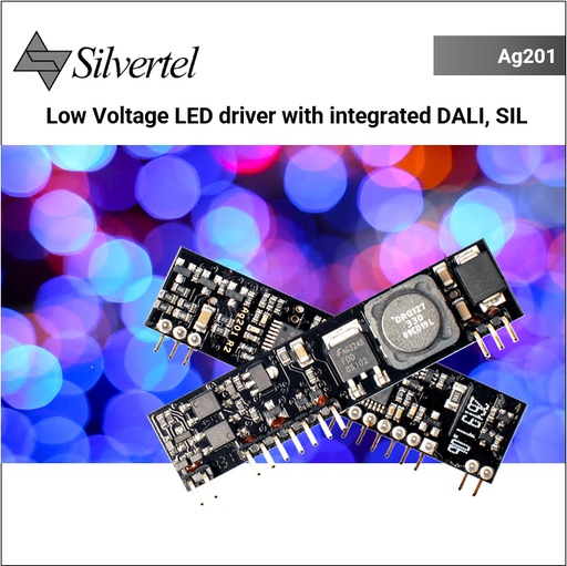 [Ag201
] Ag201 Low Voltage LED driver with integrated DALI, SIL.