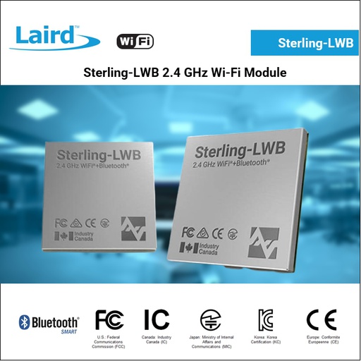 [450-0159C] Sterling-LWB 2.4 GHz WiFi Module