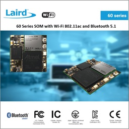 [453-00003] 60 Series SOM with WiFi 802.11ac and Bluetooth 5.1