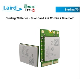 Sterling 70 Series - Dual-Band 2x2 Wi-Fi 6 + Bluetooth