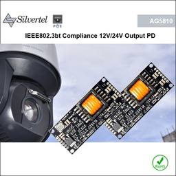 [AG5810] PD Module, 60W, IEEE802.3bt Compliant, 12V/24V