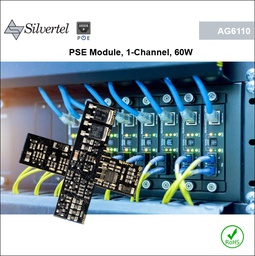 [Ag6110] AG6110 PSE Module, 1-Channel, IEEE802.3af &amp; at