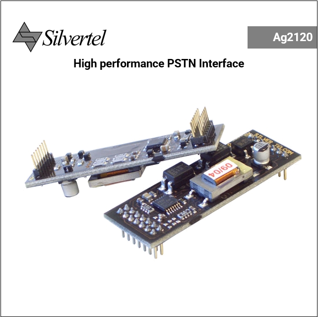 Ag2120 High Performance PSTN Interface. | McCoy Components