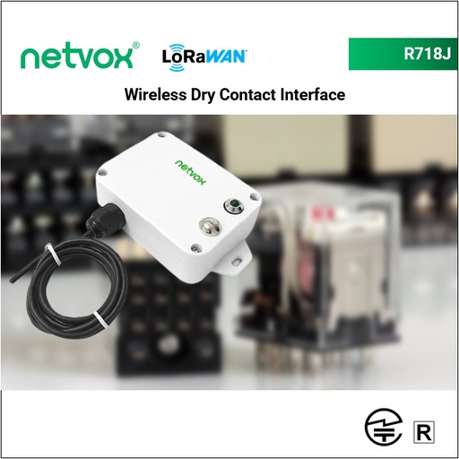 R718J Wireless Dry Contact Interface