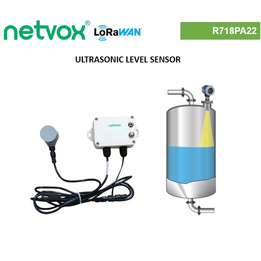 R718PA22 Wireless Bottom-Mounted Ultrasonic Liquid Level Sensor