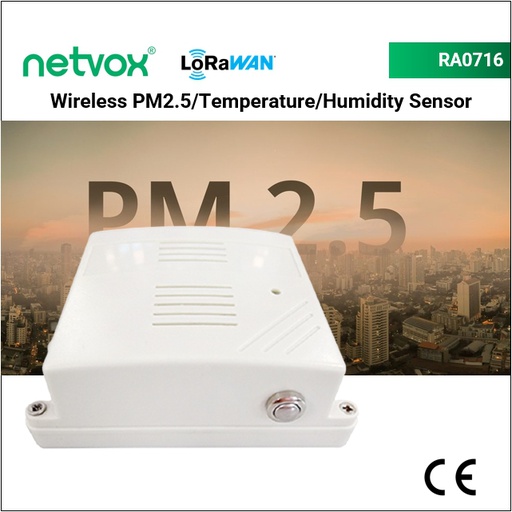 RA0716 Wireless PM2.5/Temperature/Humidity Sensor