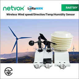 RA0730Y Wireless Wind speed sensor/Wind direction sensor/Temperature/Humidity Sensor