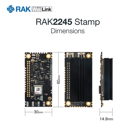 RAK2245 Stamp Edition LoRa Concentrator