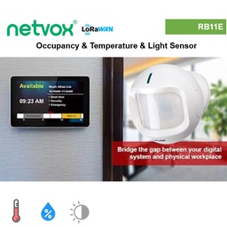 RB11E Wireless Occupancy/Light/Temperature Sensor