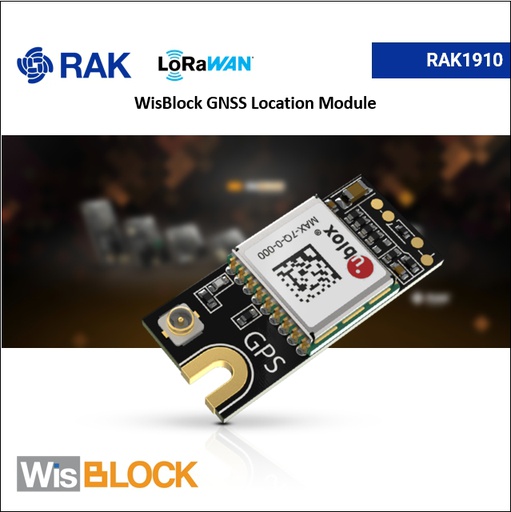 [110007] WisBlock GNSS Location Module