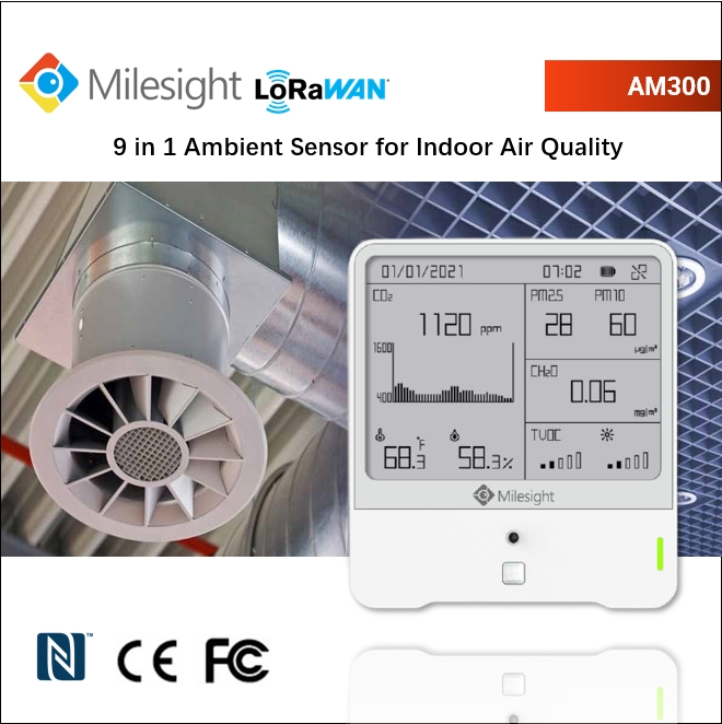 AM300 9 in 1 Ambient Sensor for Indoor Air Quality | McCoy Components