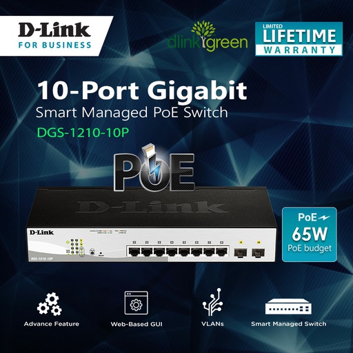 DLink DGS-1210 PoE Series